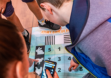 Animation commerciale, escape game, grande surface