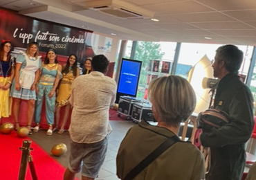 Evenement professionnel, le tapis rouge, red carpet