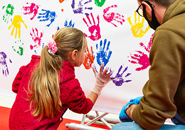 Animation commerciale peinture collective